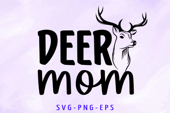 Deer Mom Svg: A Charming Addition to Embroidery Projects