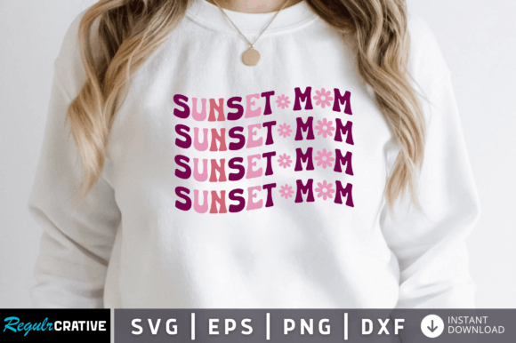 Exploring the Versatile Sunset Mom Svg