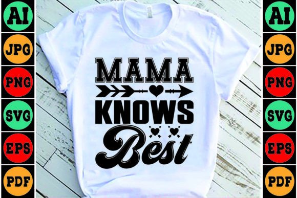 Mama Knows Best Mom SVG Design: A Versatile Embroidery Gem