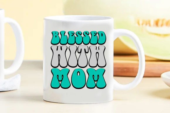 Retro Mom Svg Blessed with Mom: A Versatile Design