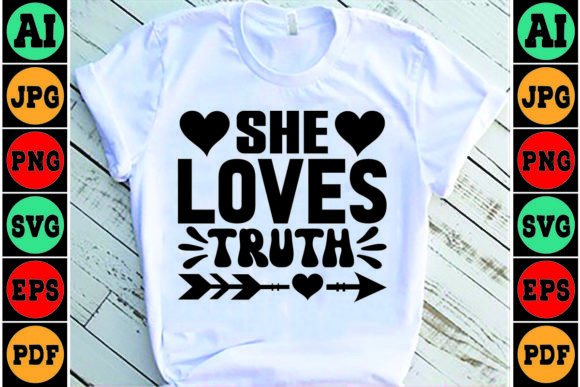 She Loves Truth Mom SVG Design Review
